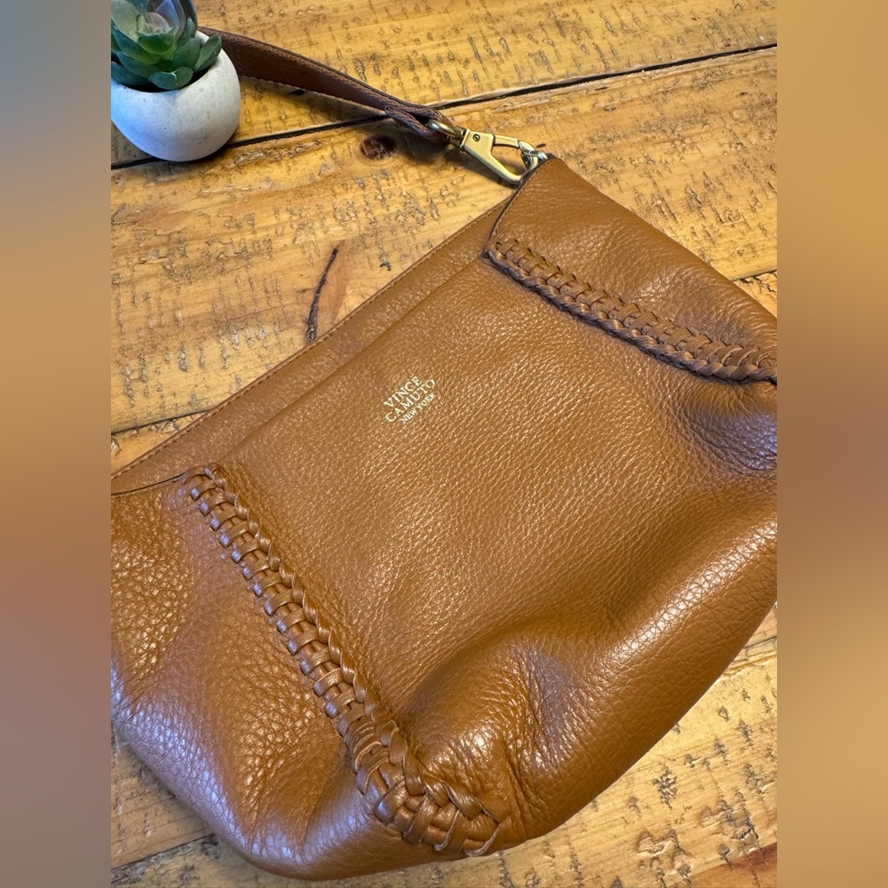 Vince Camuto Tan Leather Bag